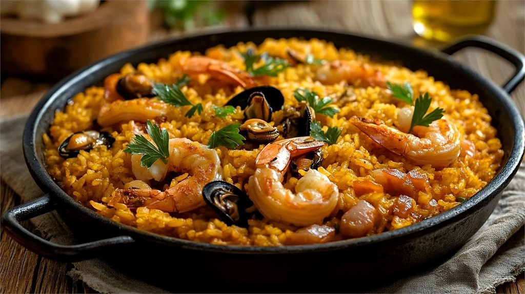 Arroces y mariscos listos para llevar