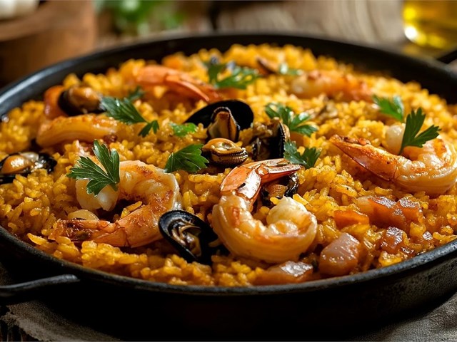 Arroces y mariscos listos para llevar