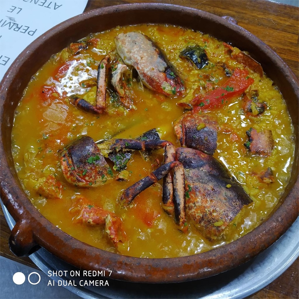 Arroz con bogavante para llevar en Bueu