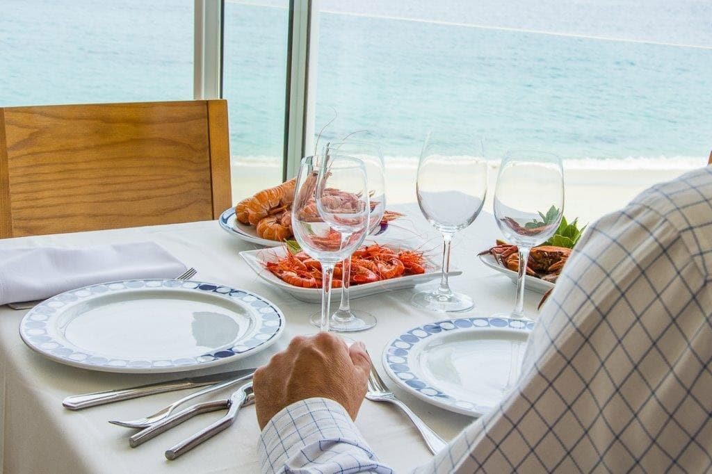 ¡Celebre cualquier evento especial con vistas al mar!