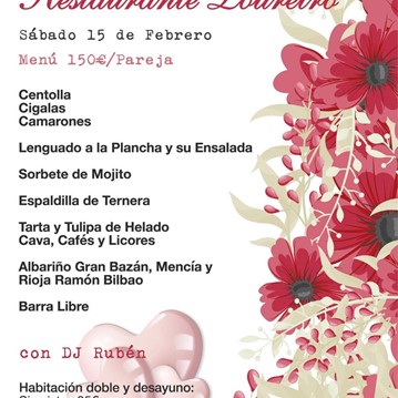 Celebre San Valentín en Restaurante Loureiro