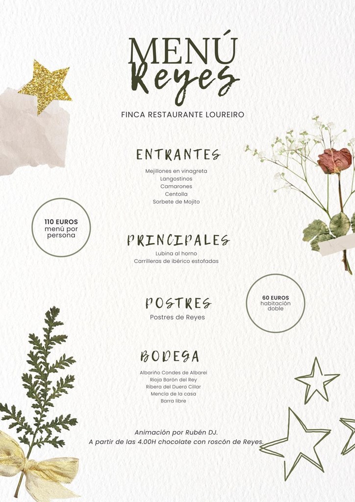 Menú Reyes - Imagen 1