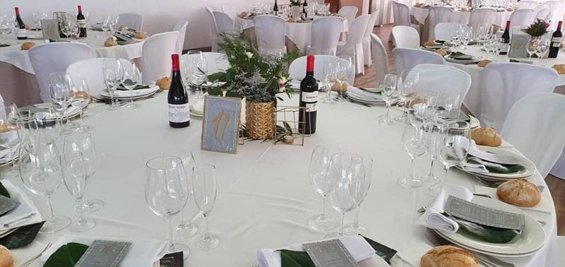 Menús para banquetes y eventos especiales