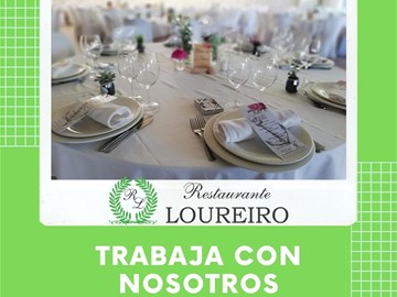 ¿Quiere formar parte del Restaurante Loureiro en Bueu?